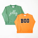Seasonal Crew Neck Set - Women's Jolly/Boo Duo