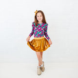Botanical Belle Little Luxe Velour Skort Set - DROPPING AUGUST 12TH