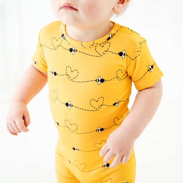 Bumble And Kind Short Sleeve Romper