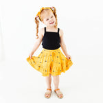 Bumble And Kind Tank Top And Ruffle Skort Set