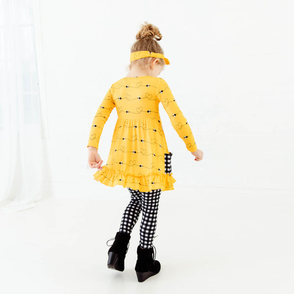 Bumble And Kind Ruffle Tunic and Pants Set