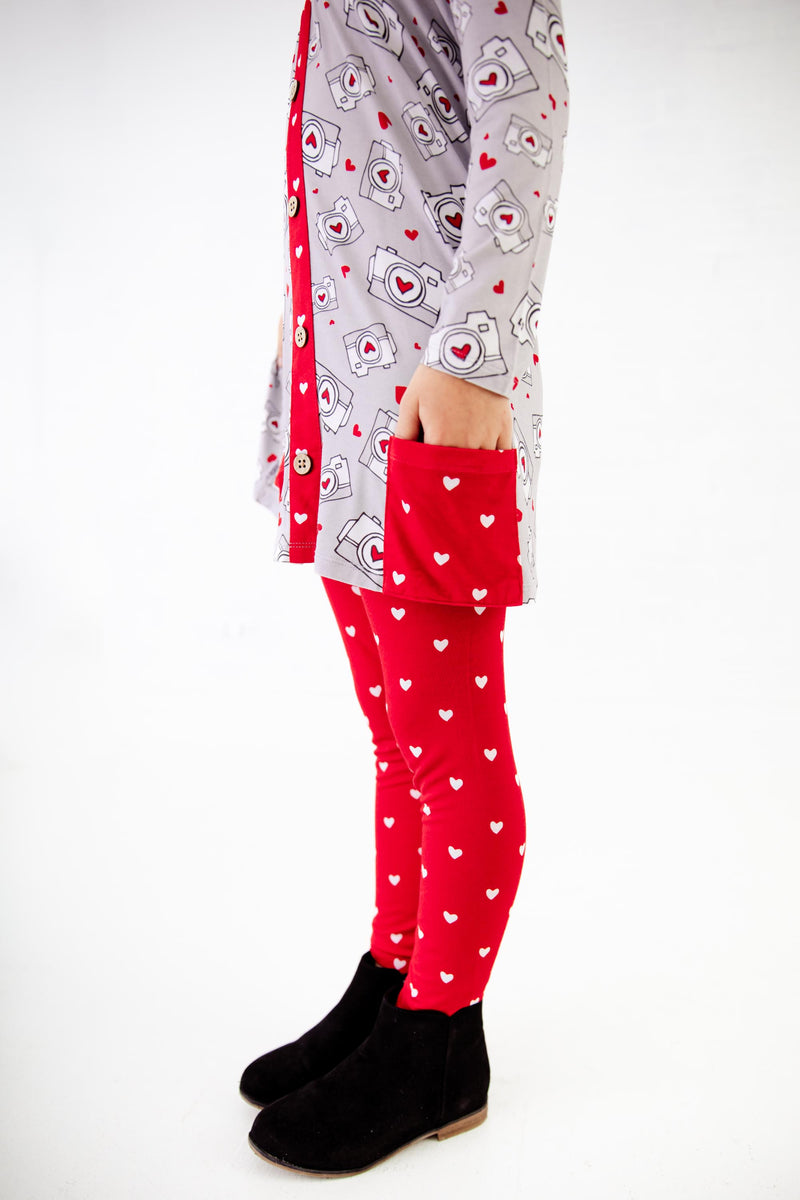 Capturing Hearts Pocket Tunic and Pants Set