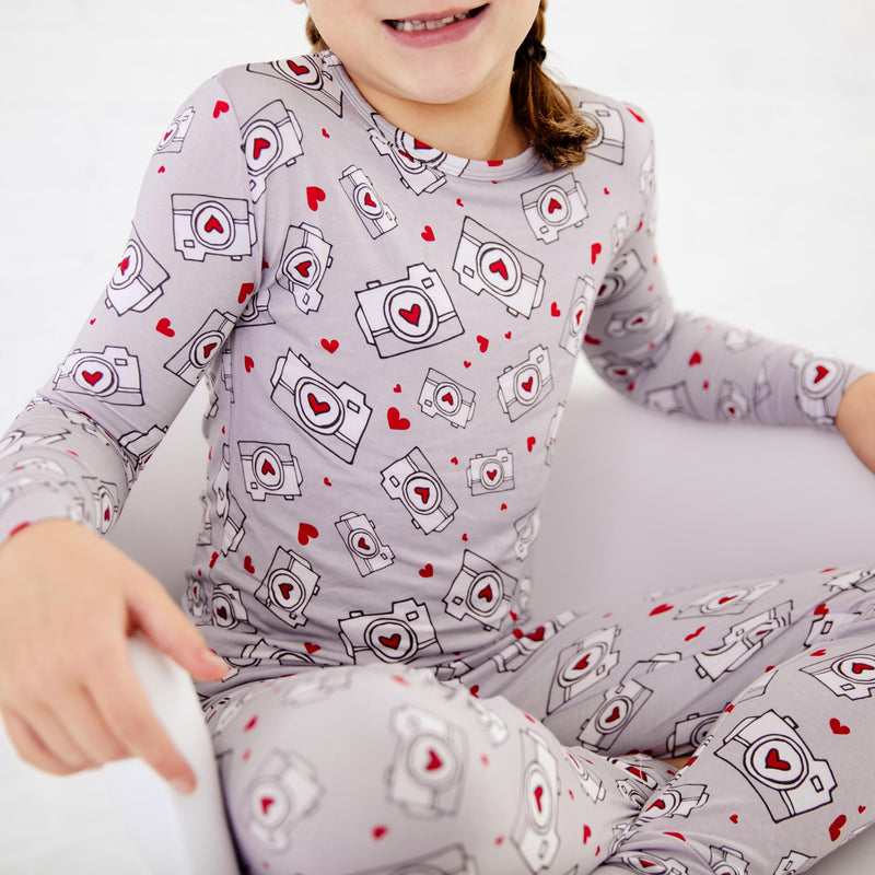 Capturing Hearts Two Piece Pajamas Set