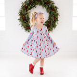 Love From Above Long Sleeve Twirler Dress