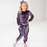 Frostberry Ruffle & Relax Velour Set - DROPPING SEPTEMBER 30TH
