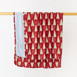 All Spruced Up Reversible Blanket - Red