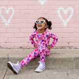 Color Me Cupid Ruffle Convertible Footie