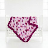 Coming Up Roses Ruffle Reversible Blanket