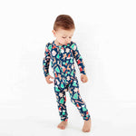 Baking Memories Convertible Footie - Navy
