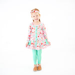 Baking Memories Ruffle Tunic and Pants Set