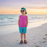 Crab Happens Basic Tank and Shorts Set