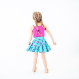 Crab Happens Tank Top And Ruffle Skort Set