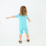 Curacao Short Sleeve Button Romper