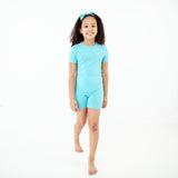 Curacao Short Sleeve and Shorts Two Piece Pajamas Set
