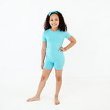 Curacao Short Sleeve and Shorts Two Piece Pajamas Set