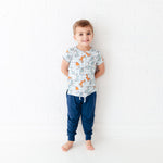 Dragon Myself To Bed Pocket Tee And Jogger Set
