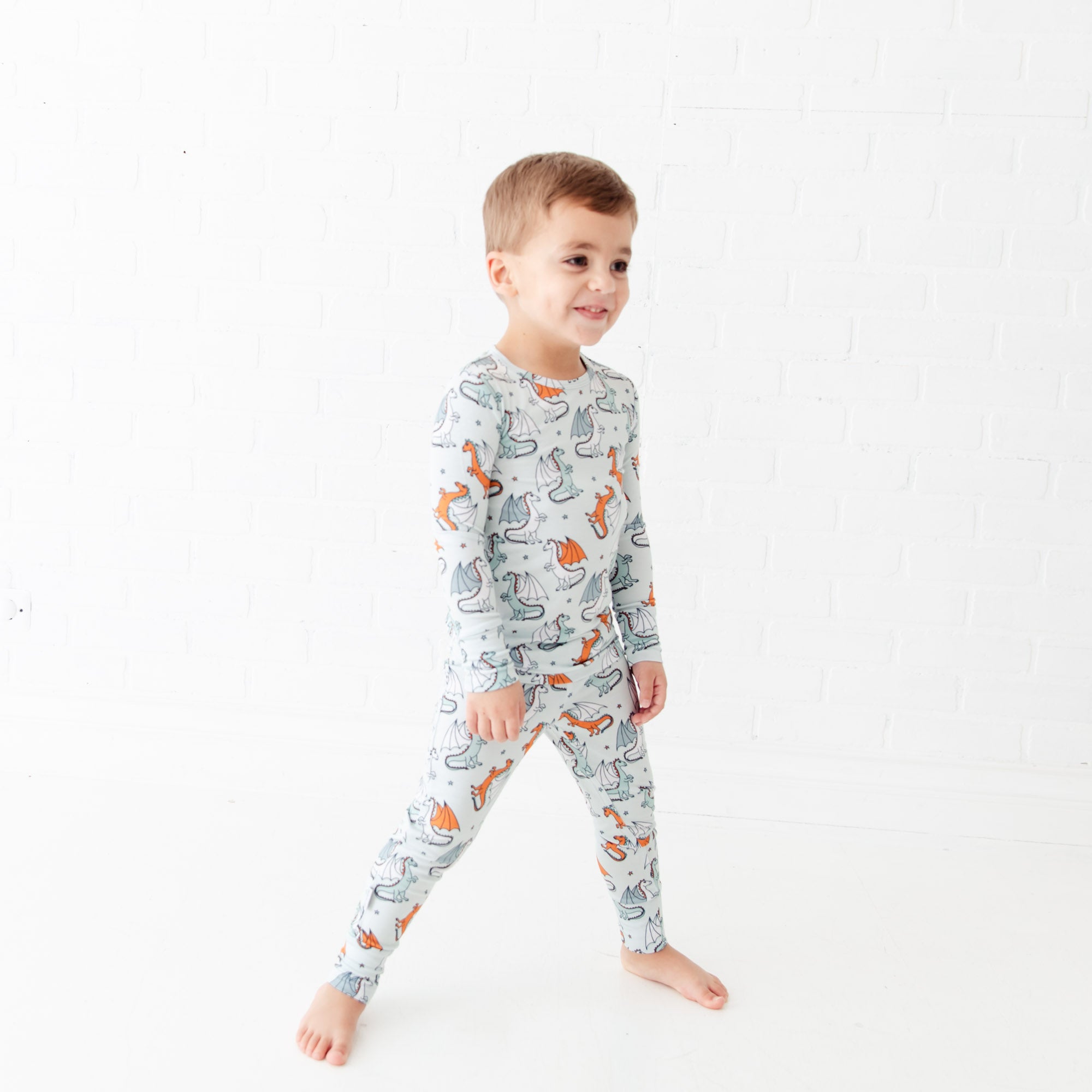 Dragons Bamboo Baby Pajama Sets for kids – Dreamiere