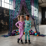 A Drop Of Magic Two Piece Pajamas Set - Teal