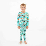 A Drop Of Magic Two Piece Pajamas Set - Teal