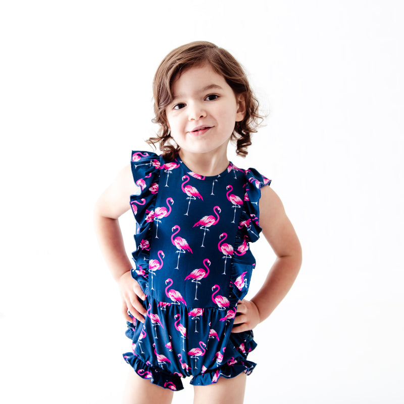 Go The Flock To Bed Bubble Romper