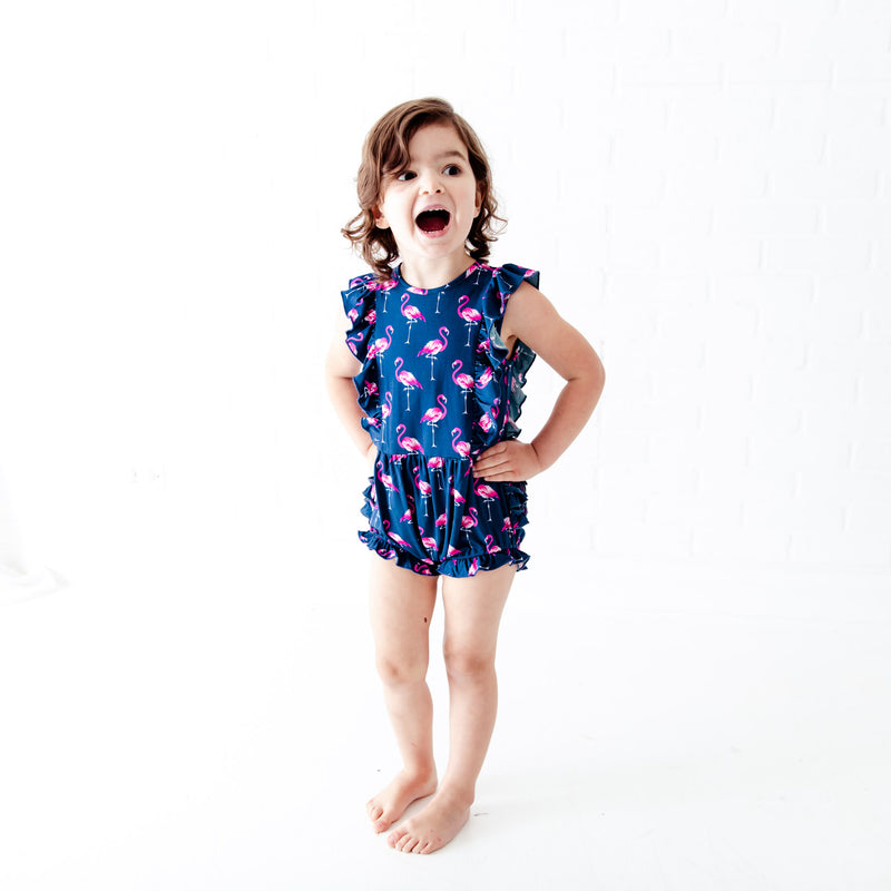 Go The Flock To Bed Bubble Romper