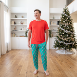 Flock The Halls Men's Short Sleeve Loungewear