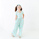 Ring Around The Roses Leggy Romper