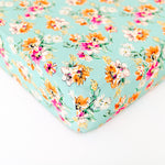 Flower Child Crib Sheet