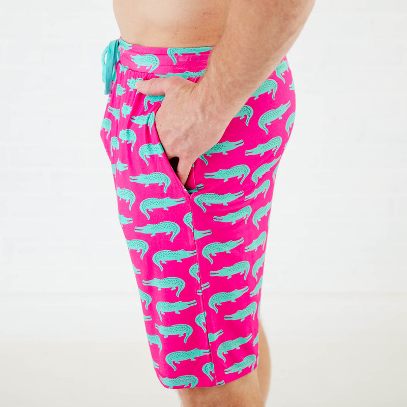 Later Gator Men's Sleep Shorts