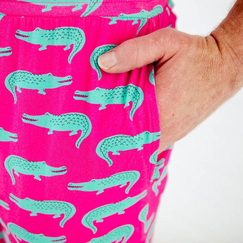 Later Gator Men's Sleep Shorts