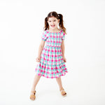 Plaid About You Smocked Dress