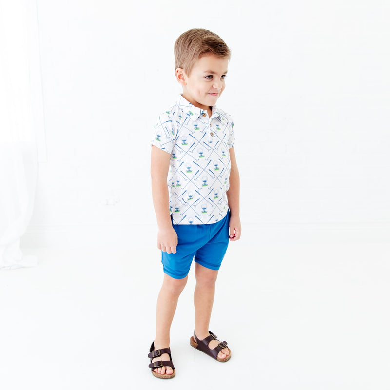 Perfect By Par Polo Shirt And Short Set