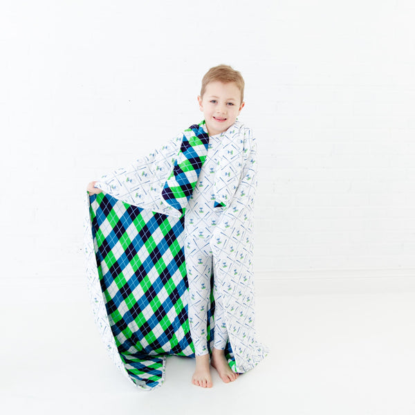 Perfect By Par Quilted Children's Bamboo Blanket