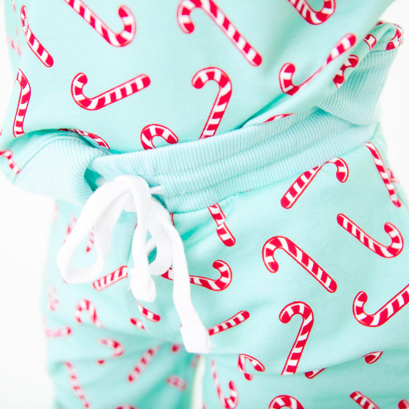 Candy Cane Lane Jogger Set - Mint