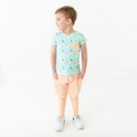 Land Before Bedtime Pocket Tee And Jogger Set - Jurassic Jungle
