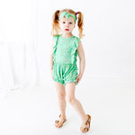 Green Goddess Bubble Romper