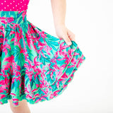 Tropic Like It's Hot Tank Top And Ruffle Skort Set