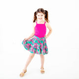 Tropic Like It's Hot Tank Top And Ruffle Skort Set