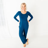 Anchor Blue Women's Leggy Romper