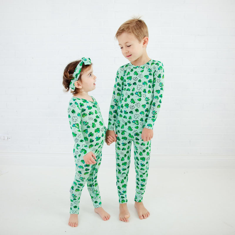 Irish You Were Sleeping Two Piece Pajamas Set