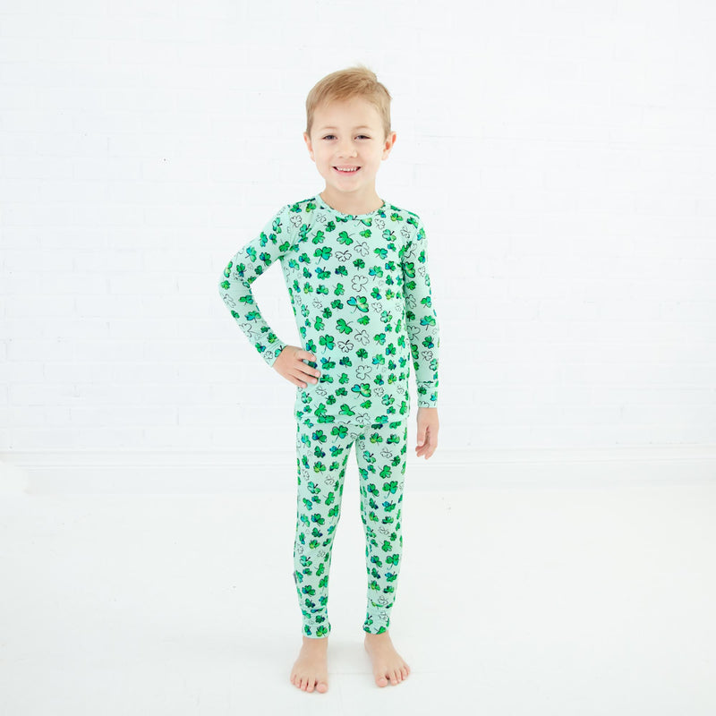 Irish You Were Sleeping Two Piece Pajamas Set