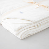 Ivory Dust Quilted Adult Bamboo Blanket - Three Layer