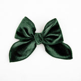 Juniper Velour Luxe Bow Clip - DROPPING SEPTEMBER 30TH