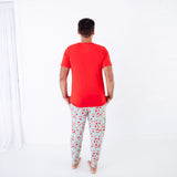 A Cup Of Cheer Men's Short Sleeve and Joggers Loungewear