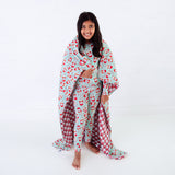 A Cup Of Cheer Quilted Children's Bamboo Blanket