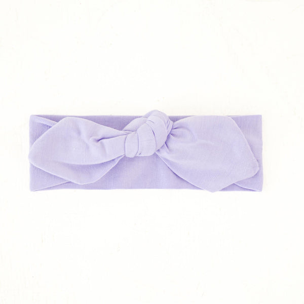 Lavender Topknot Headband