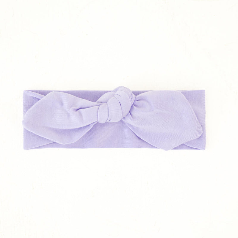 Lavender Topknot Headband