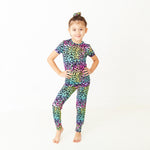 Wild At Heart Short Sleeve Two Piece Pajamas Set