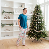 Letters To Santa Men's Short Sleeve Loungewear