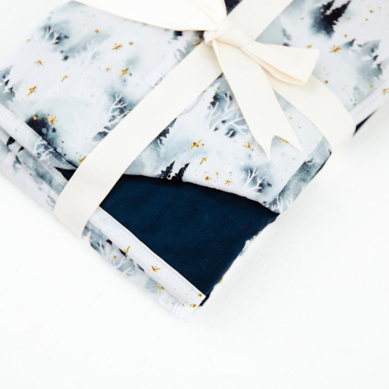 Midnight Everdream Quilted Children's Mini Bamboo Blanket